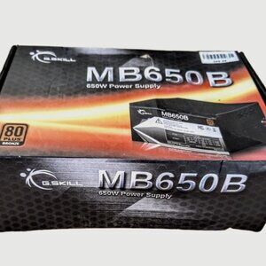 MB650B Power Supply 650W 80 PLUS Bronze Semi-Modular Design NIOB